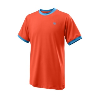 Wilson Tennis-Tshirt Competition Crew rot Jungen